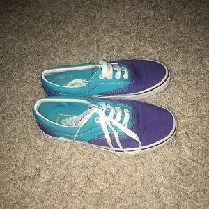 Purple and Blue vans